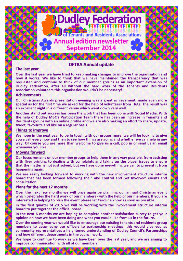 DFTRA news September 2014 p1