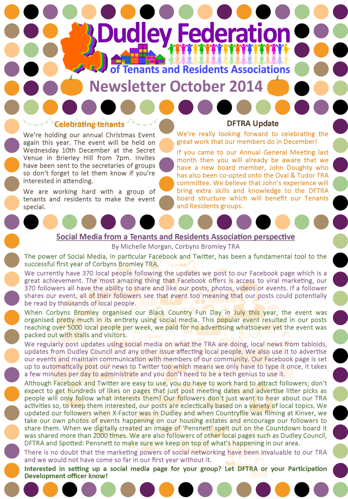 DFTRA news October 2014 page 1