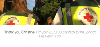 Grenfell Tower fund donation