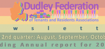 Dudley Federation newsletter Q2 August – October 2017 plus 2016-17 Annual Report