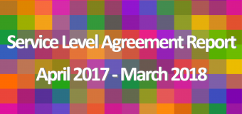 Service Level Agreement Report 2017/18