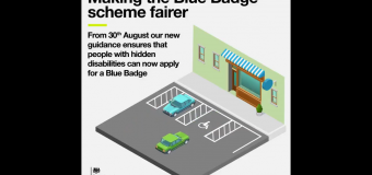 Blue Badges extended to people with non-visible (hidden) conditions
